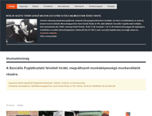 Tablet Screenshot of foglalkoztatomovar.hu